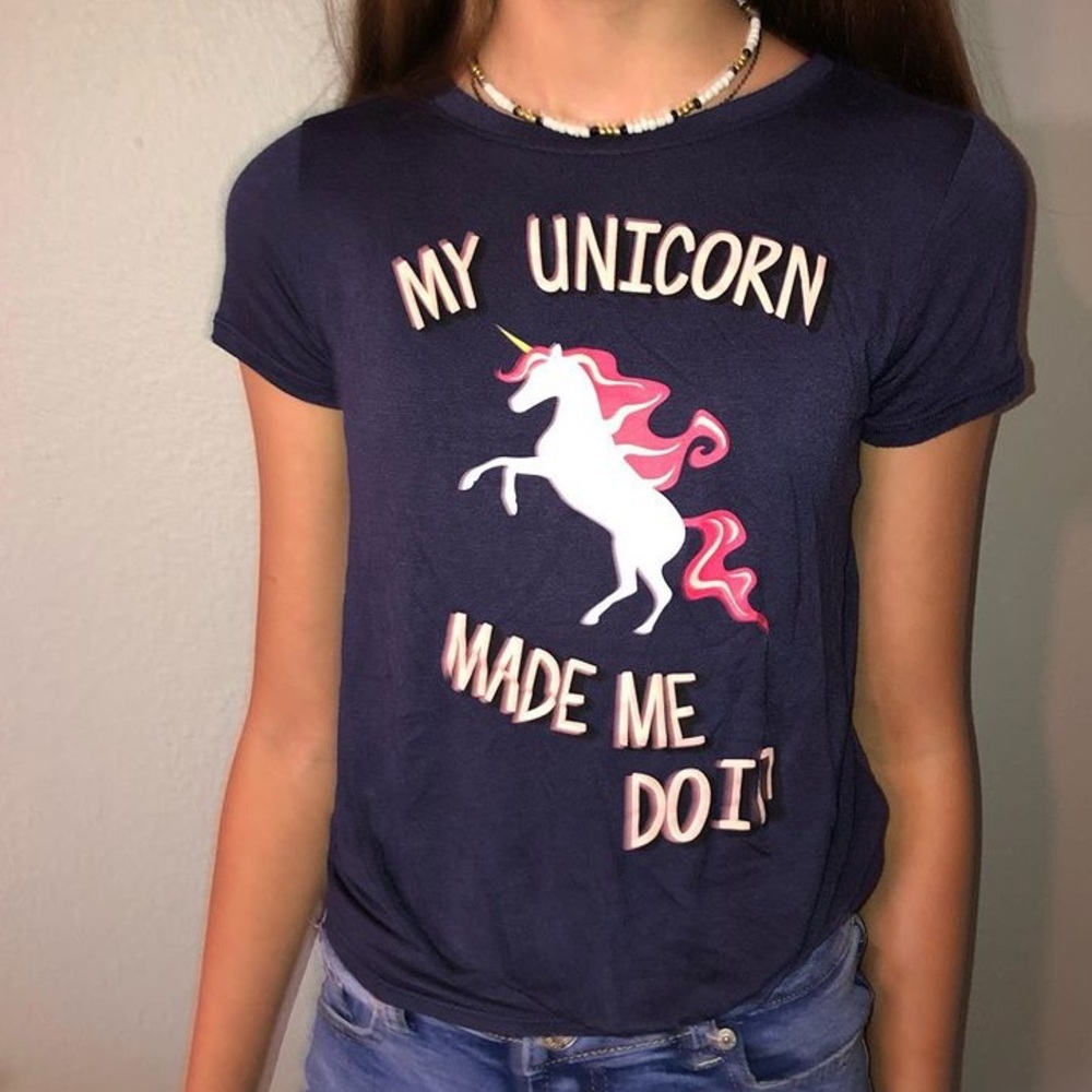 unicorn top - Picture 2 of 2